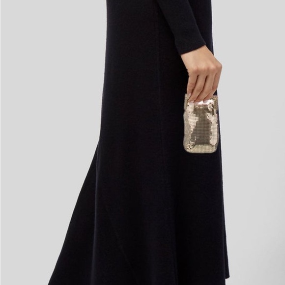 Whiting & Davis Gold Sequin Miniaudiere Vintage -Gorgeous, Lux - Picture 5 of 10